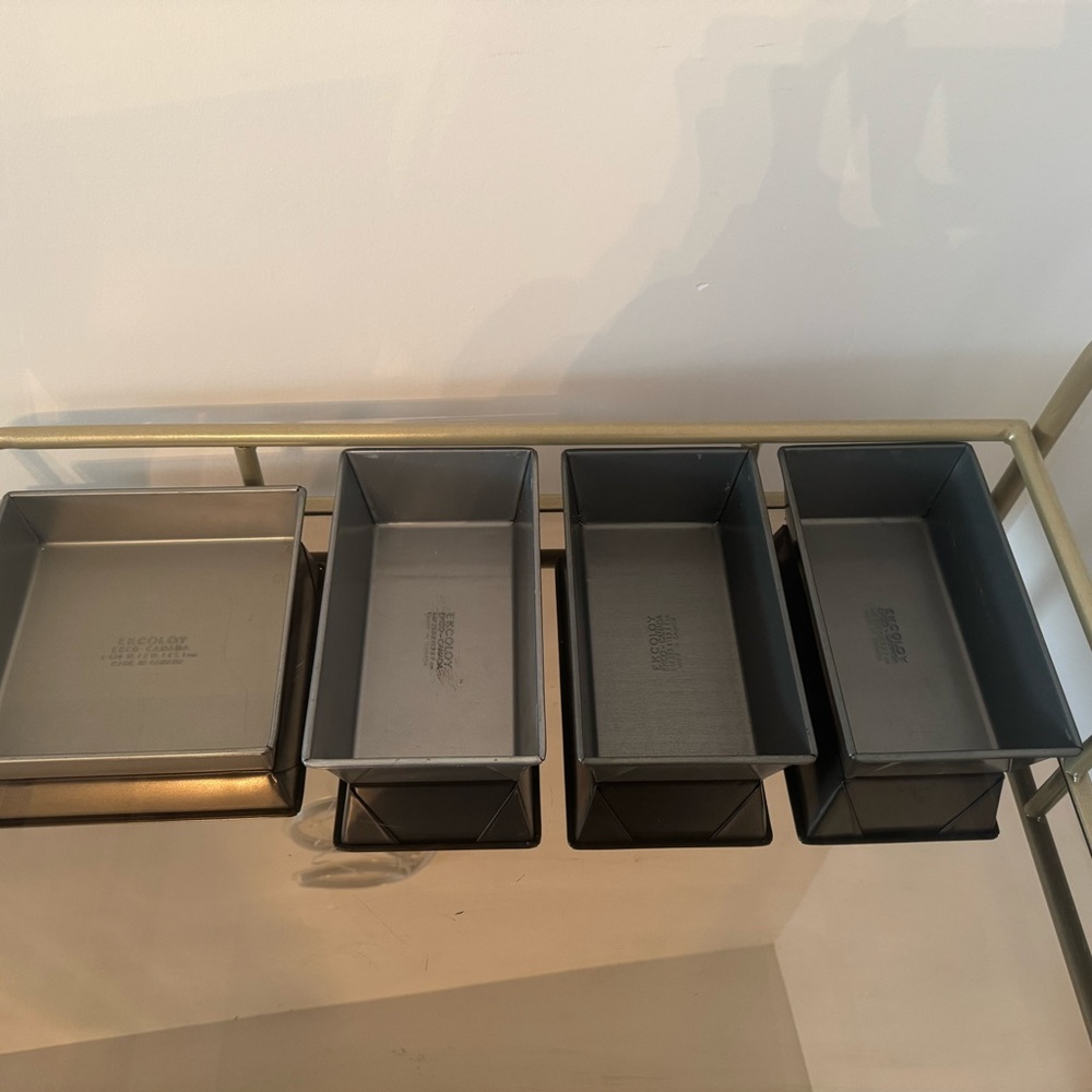 Vintage Ekcoloy Baking Pan Set